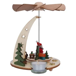 Weihnachtspyramiden-Teelicht-Pyramide 