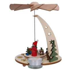 Weihnachtspyramiden-Teelicht-Pyramide 