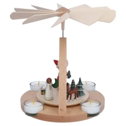 Weihnachtspyramiden-Teelicht-Pyramide 