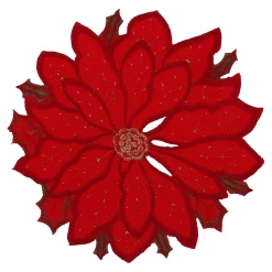 Sandner Tischdeko-Tischaufleger "Blüte", klein