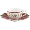 Villeroy & Boch Tischdeko-Toy's Delight Kaffee-/ Teetasse mit Untertasse