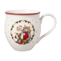 Villeroy & Boch Tischdeko-Toy's Delight Tasse mit Weihnachtsmann und Engel