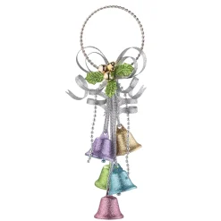 Baumschmuck Aus Metall-Weihnachtsglöckchen, bunt