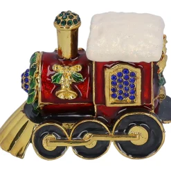 Wohndeko-Weihnachts-Lok, Schatulle