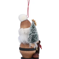 Christian ULBRICHT Christbaumschmuck Holz-Weihnachtsmann, Holz-Baumbehang