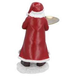 Standfiguren-Weihnachtsmann mit Teller