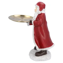 Standfiguren-Weihnachtsmann mit Teller