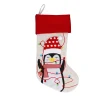 Hängedeko|Wohndeko-Weihnachtsstrumpf "Pinguin"
